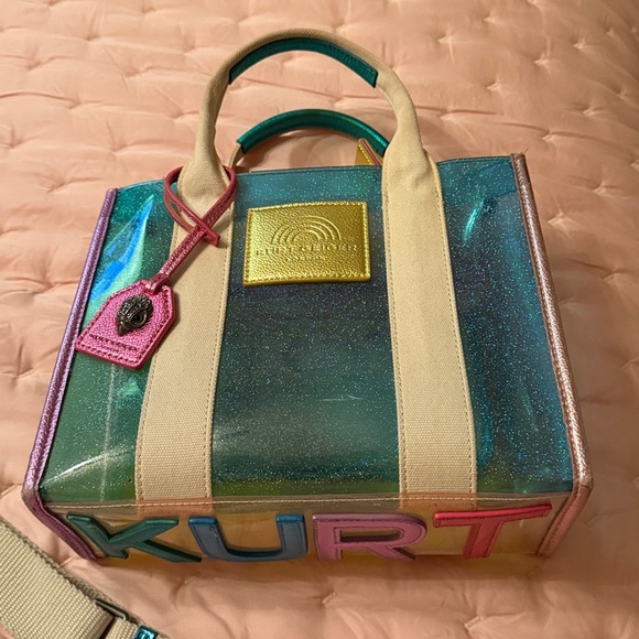 Kurt Geiger Colorful Transparent Tote Bag - Picture 9 of 11